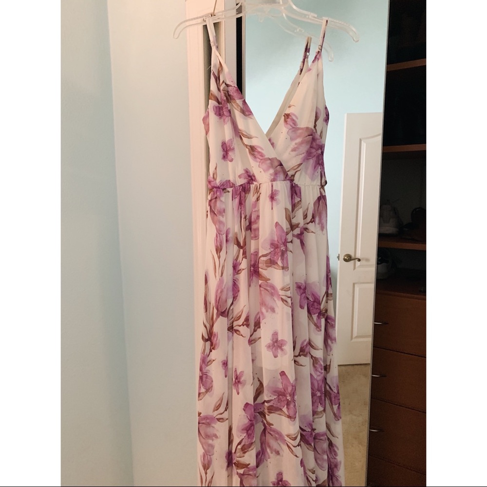 Pretty floral maxi dress